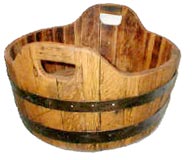 bac en bois