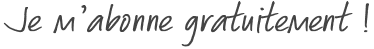 Gerbeaud - Abonnement à la Newsletter